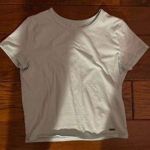 Hollister baby blue crop top. Size: S